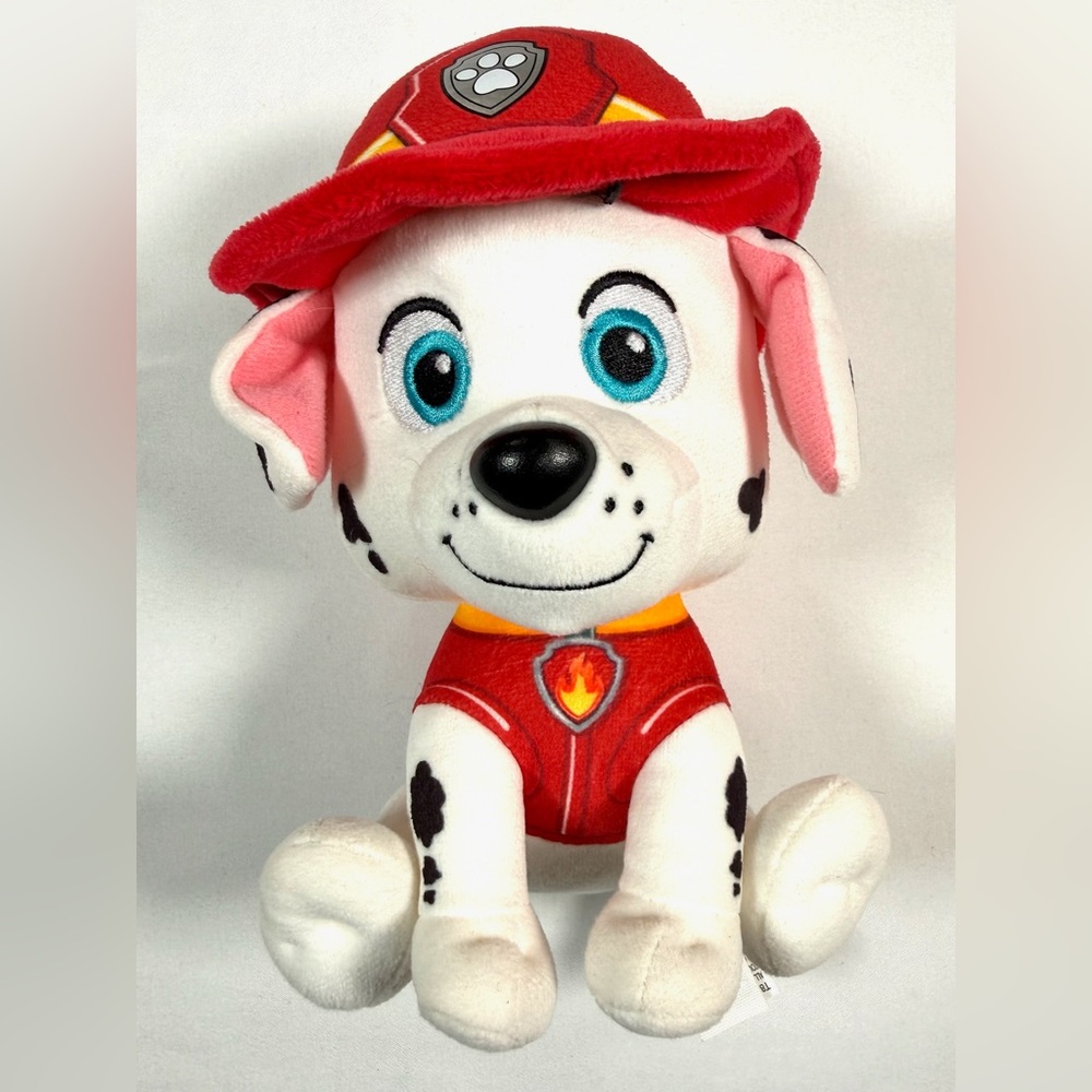 PAW PATROL Marshall Firefighter‎ Dalmatian Pup Stuffed Animal Plush